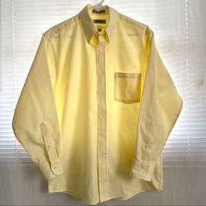 Arrow Dover Oxford Yellow Button-Down